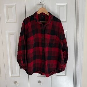 Madewell 2x buffalo plaid flannel